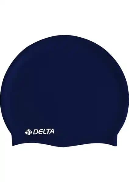 Delta Silikon Bone Deluxe Yüzücü ve Deniz Bonesi Düz Renkli Konfor ve Şıklık Sunar