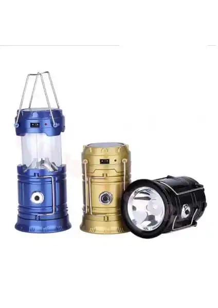 Güneş Enerjili ve USB Şarjlı Kamp Feneri: Pratik ve Çevre Dostu Aydınlatma Çözümü