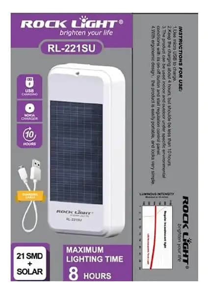 Güneş Panelli 21 LED Işıldak ve USB Telefon Şarj Cihazı Ürün Tanıtımı ve Özellikleri