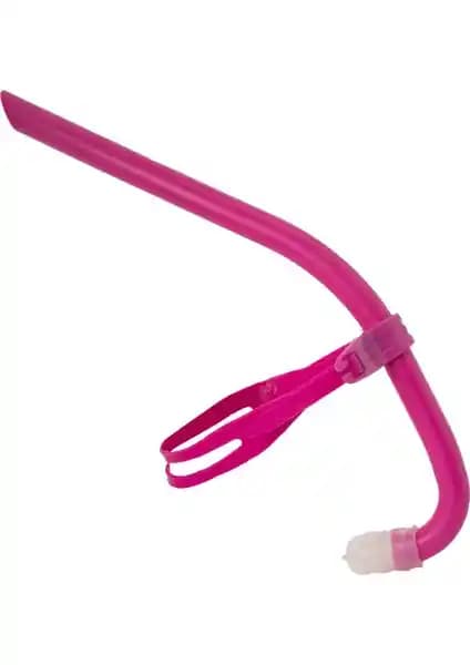 İkavi Önden Takmalı Valfsiz Şnorkel Pembe: Konforlu ve Dayanıklı Yüzme Ekipmanı