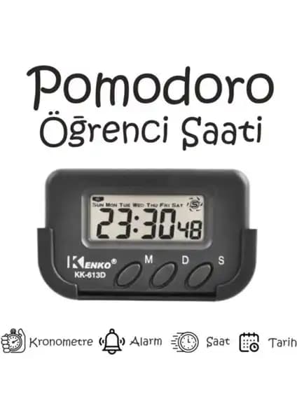 Kenko Pomodoro Kronometreli Öğrenci Ders Çalışma Saati ile Zaman Yönetimini Optimize Edin
