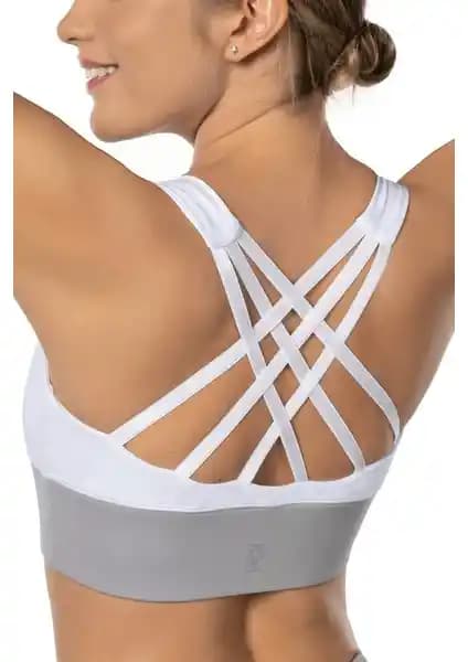 Lioness Activewear Beyaz Gri Yüksek Destekli Spor Sütyeni: Konfor ve Şıklık Sunan Modern Tasarım