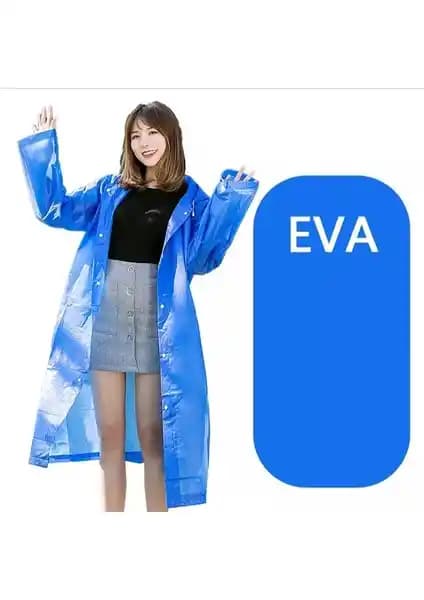 Marlux Raincoat Eva Unisex Yağmurluk: Hafif ve Taşınabilir Su Geçirmez Koruyucu Giysi
