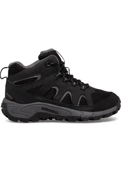 Merrell Oakcreek Mid Lace Su Geçirmez Erkek Çocuk Botu Günlük ve Aktif Kullanım İçin Uygun