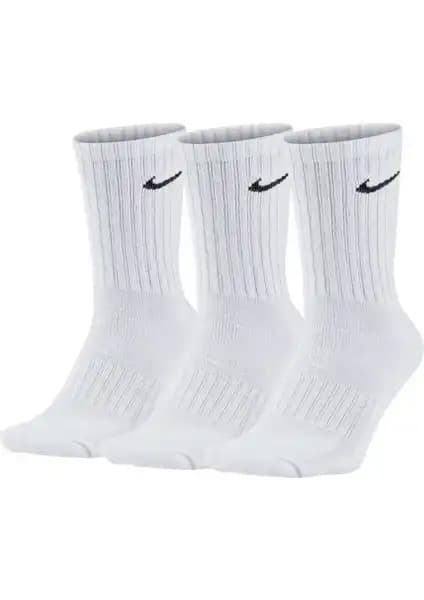Nike SX7676-100 Günlük Konfor ve Dayanıklılık Sunan No-Show Çorap Seti