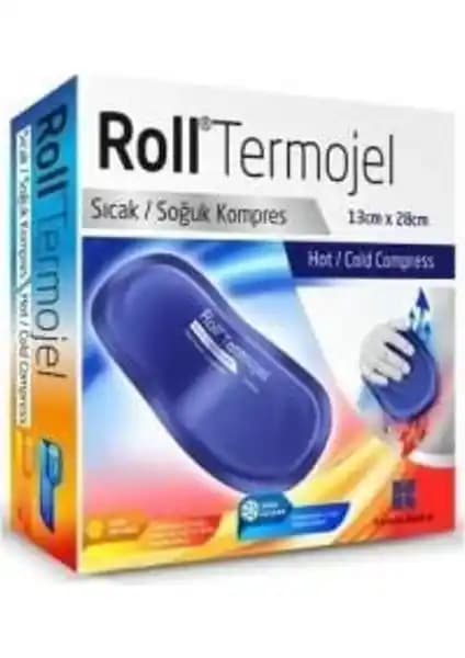 Roll Termojel Sıcak Soğuk Kompres Jel 13x28 Cm - Çok Yönlü Rahatlama ve Ağrı Kesici