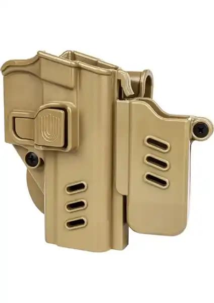 Sarsılmaz Sar9 ve Sar9 Mete İçin Dayanıklı ve Ergonomik Polimer Taktik Kılıfı