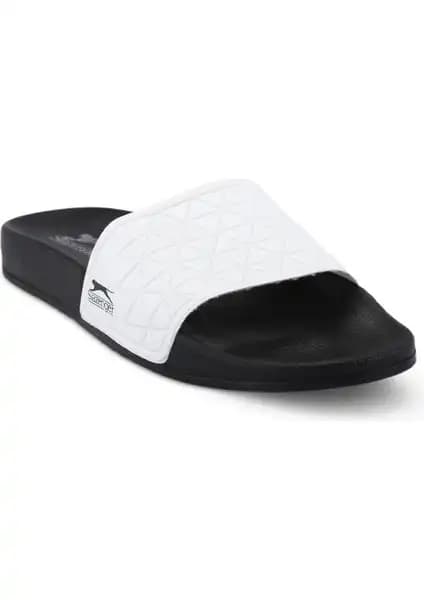 Slazenger FILANTO Erkek Terlik Beyaz ve Siyah Renk Seçenekleriyle Şıklık ve Konfor Sunar