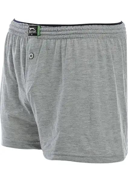 Slazenger HE Erkek Boxer Gri: Konfor ve Şıklık Sunan Modern İç Giyim Tercihi
