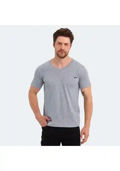 Slazenger SARGON KTN Erkek Gri Tişört İncelemesi ve Kullanım Tavsiyeleri