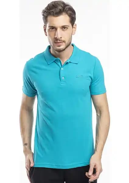 Slazenger SOHO Erkek Tişört Koyu Mavi: Şıklık ve Konforun Buluşması