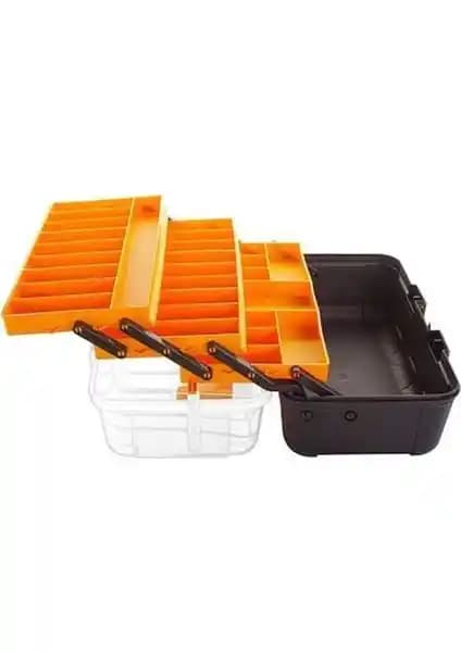 Süper-Bag 16" Raflı Balıkçı Takım Çantası: Dayanıklı ve Organize Ekipman Taşıma Çözümü