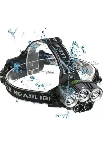 SW Future 95000 Lümen 5x Xm-L T6 LED Kafa Lambası Yüksek Parlaklık ve Çok Yönlülük