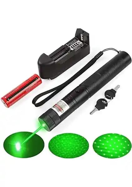 Tarez PD-307 Yeşil Lazer Pointer Güçlü Menzil ve Çok Yönlülük Sunar