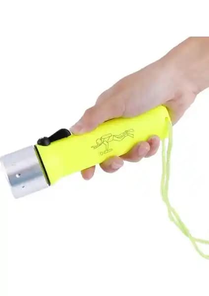 Valkyrie 3W LED Su Altı Dalış El Feneri: Dayanıklı ve Güçlü Performanslı Dalış Aksesuarı