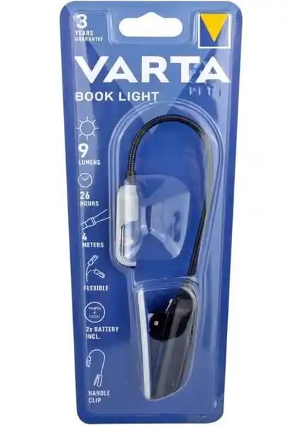 Varta 16618 Kitap Okuma Feneri: Pratik ve Güçlü Işık Performansı Sunan Kullanışlı Tasarım