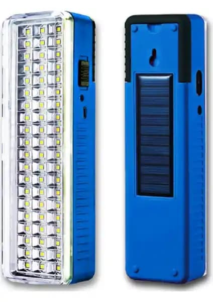 ZFN Solar USB Şarjlı Işıldak Fener Kamp Lambası Modern ve Dayanıklı Tasarım