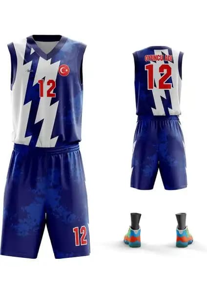 Acr Giyim Splash Modeli Kişiye Özel Basketbol Forması ile Sahada Fark Yaratın