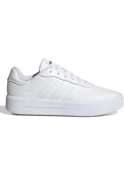 adidas COURT PLATFORM Beyaz Kadın Sneaker: Modern ve Şık Günlük Spor Ayakkabısı