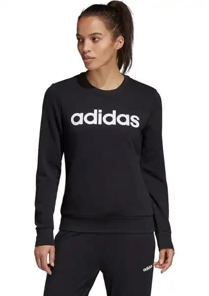 Adidas Kadın W E Lın Sweat DP2363 Spor ve Günlük Kullanım İçin Modern Tasarım
