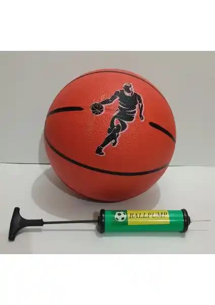 Akkuzu Basketbol Topu ve Şişirme Pompası: Dayanıklı ve Kullanışlı Spor Seti Özellikleri