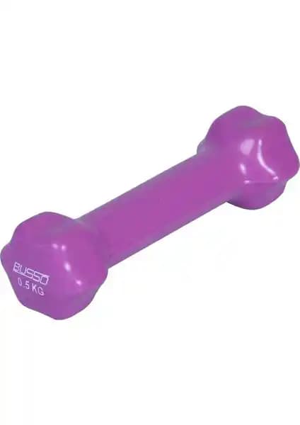 Busso 0,5 kg Vinyl Kaplı Dambıl Spor ve Ev Egzersizleri İçin Uygun