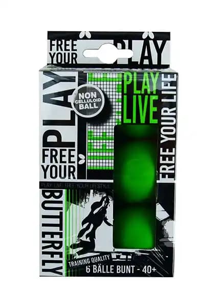 Butterfly 85215 Free Your Style 6'lı Antrenman Topu Performans ve Eğlence İçin Uygun