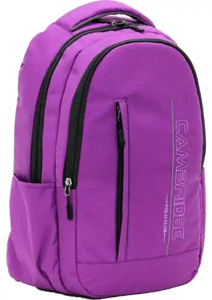 Cambridge Polo Club Günlük Kullanım İçin Su Geçirmez ve Dayanıklı Sırt Çantası