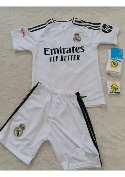 Cheecky Chic Arda Güler Real Madrid Çocuk Forması: Şık ve Fonksiyonel Spor Seti 2024-2025