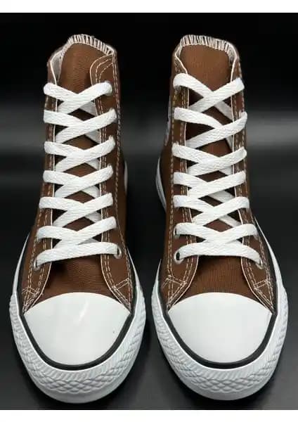 Daphnee Butik Unisex Beyaz Bilekli Uzun Boğazlı Spor Ayakkabı Günlük Konfor ve Şıklık Sunar