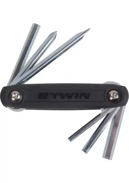 Decathlon Btwin 100 Çok Fonksiyonlu Alyan Anahtar Takımı: Dayanıklı ve Kullanışlı Tamir Seti