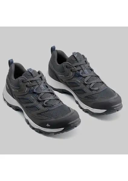 Decathlon Quechua Erkek Outdoor Ayakkabısı Gri - Hafif ve Dayanıklı Doğa Yürüyüşü Ayakkabısı