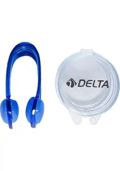 Delta Aquatic Mavi Burun Klipsi ANB 374: Yüzücüler İçin Yüksek Performanslı ve Konforlu Tasarım
