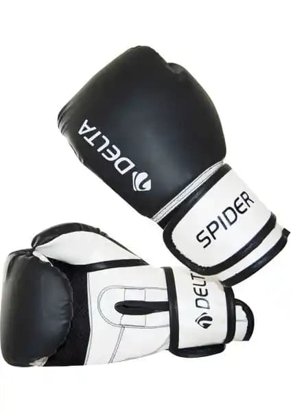 Delta Spider Dura-Strong Siyah Boks Eldiveni: Dayanıklı ve Konforlu Spor Ekipmanı