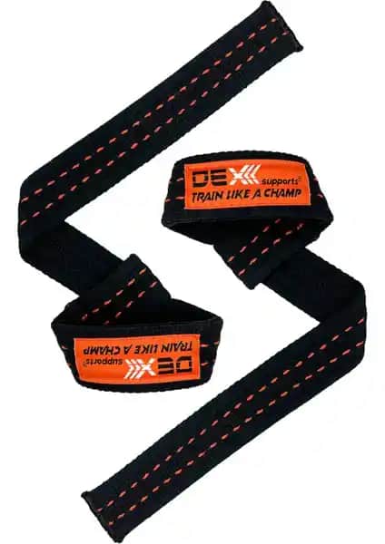 Dex Supports Pro Lifting Straps Padded 2’li Paket: Dayanıklı ve Konforlu Spor Kayışları