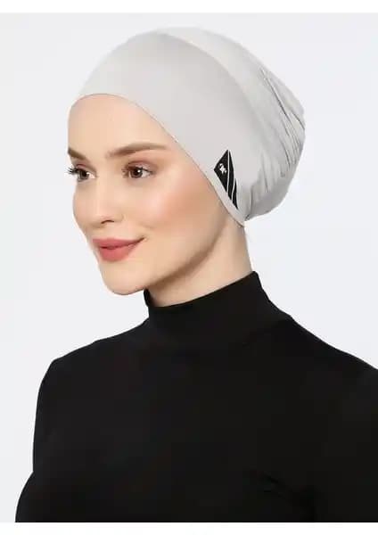 Ecardin Spor Havuz Bonesi Açık Gri - Yüksek Kalite ve Konforlu Tasarım