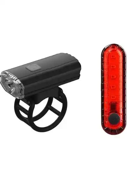 Epic Quickset USB Şarjlı Ön ve Arka Bisiklet Aynlatma Seti FST-403 Güvenli Sürüş İçin