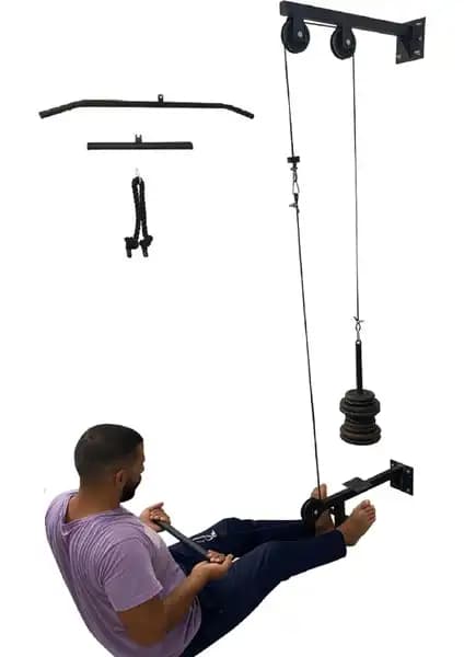 ESİ Fitness Cable Crossover Lat Station ile Evde Güçlü ve Çok Yönlü Antrenmanlar