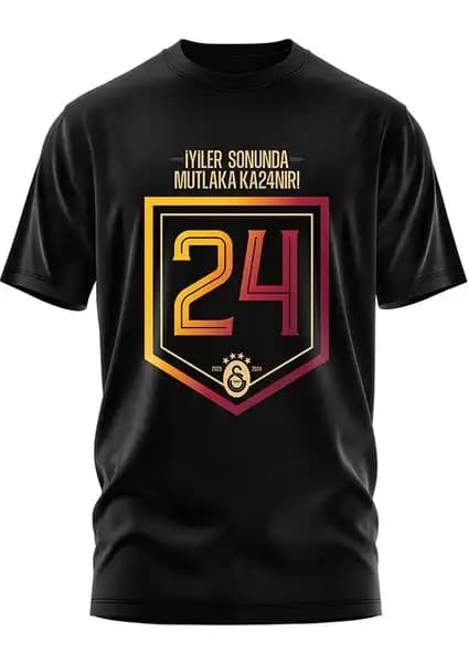 Galatasaray 24 Şampiyonluk T-Shirt Ürünüyle Kulüp Başarılarını Giyin