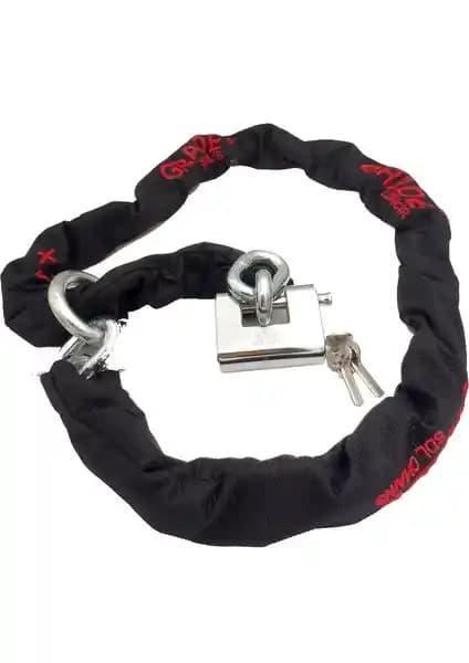 Grade Plus Tamamen Kesilmez Zincir Kilidi 13 mm 1.7 M Güvenlik ve Dayanıklılık