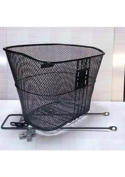 Güneş Siyah Bisiklet Sepeti: Şık ve Dayanıklı Taşıma Çözümü