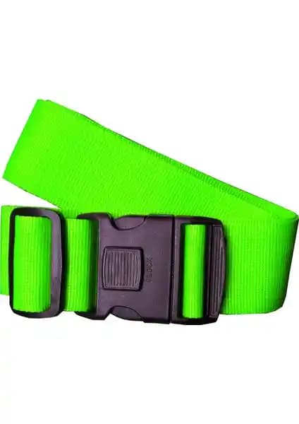 Güvenli ve Pratik Seyahat İçin Boldy Valiz Kemeri Fıstık Yeşili Renk Seçeneğiyle