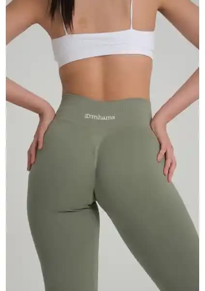 Gymhams Kadın Kalça Şekillendiren Yüksek Bel Spor Taytı Modern Tasarım ve Fonksiyonellik