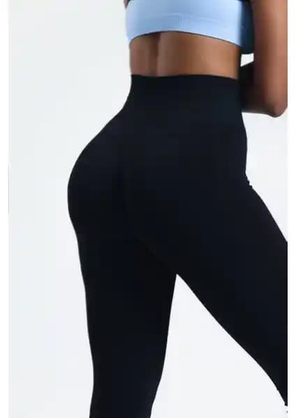 Gymhams Siyah Büzgülü Dikişsiz Spor Tayt İncelemesi ve Kullanıcı Yorumları