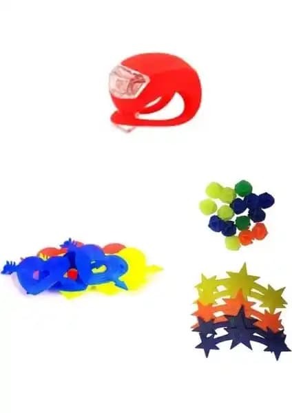 Hellove Işıklı Bisiklet Süsü Çocuklar İçin Renkli ve Güvenli Dekoratif Aksesuarlar