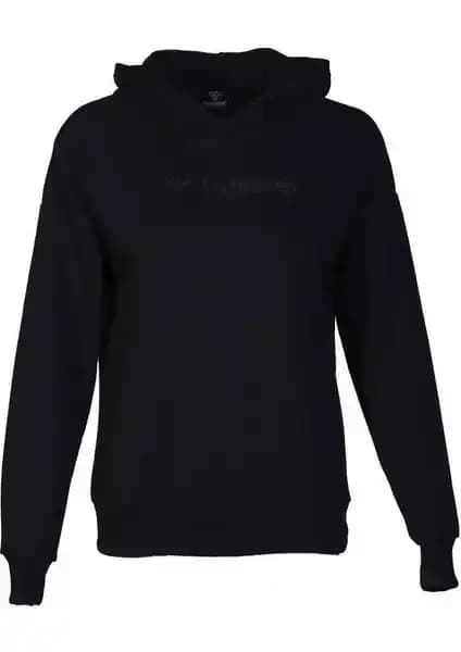 Hummel Dami Kadın Siyah Kapüşonlu Sweatshirt: Şıklık ve Rahatlık Sunan Modern Tasarım