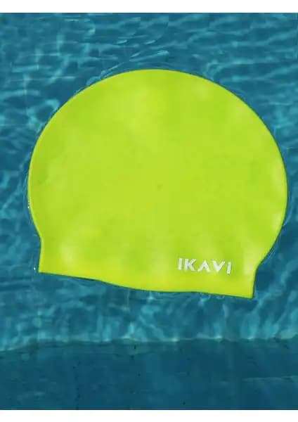 İkavi Neon Yüksek Silikon Deniz ve Havuz Bonesi Güvenli ve Renkli Yüzme Deneyimi İçin