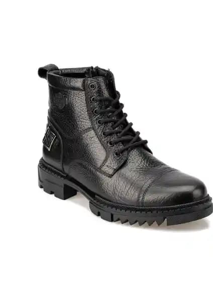 Kinetix Dida 9Pr Siyah Erkek Botu Şık ve Dayanıklı Günlük ve Resmi Kullanım İçin