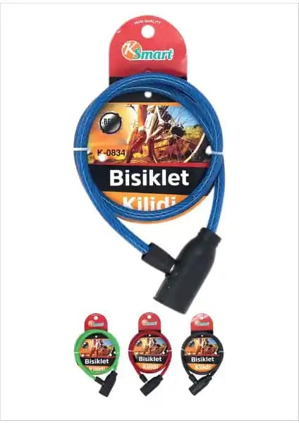 Ksmart K-0834 Bisiklet Kilidi Güçlü Koruma ve Kullanım Kolaylığı Sunar