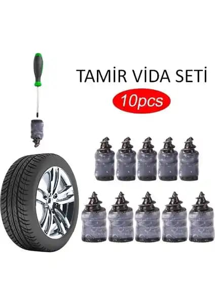 Lastik Bakımında Güvenilir Çözüm 5DM Kauçuk Vida Seti ile Hızlı ve Kolay Tamir